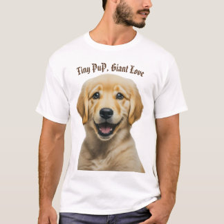 Camiseta El amor de un cachorro es magia pura