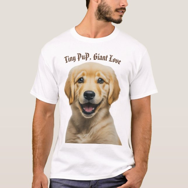 Camiseta El amor de un cachorro es magia pura (Anverso)