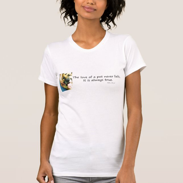 Camiseta El amor de un Mascota (Anverso)