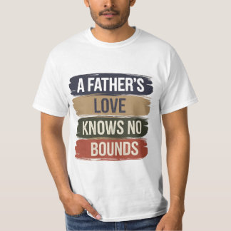 Camiseta El amor de un padre no conoce límites Emotional Da