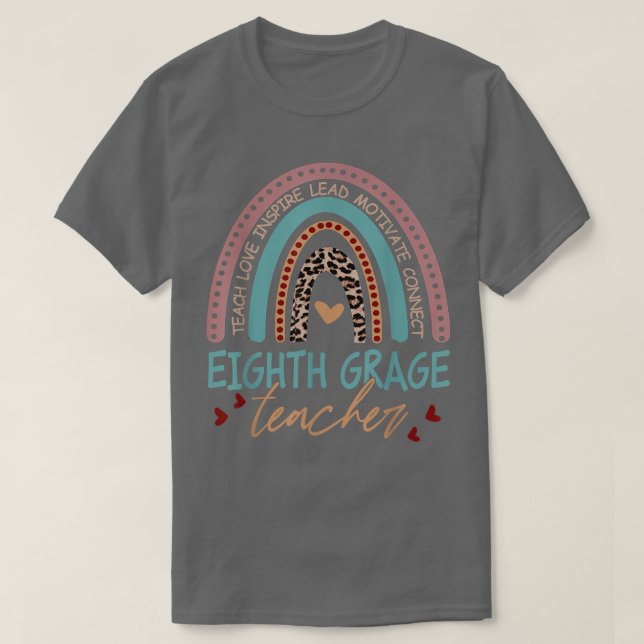Camiseta El amor del Boho Teach inspira al maestro de octav (Diseño del anverso)