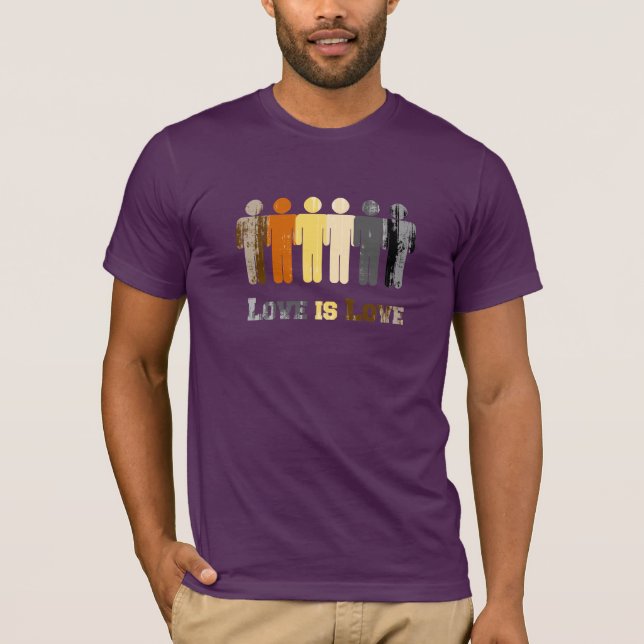 Camiseta El amor del oso es amor angustiado (Anverso)