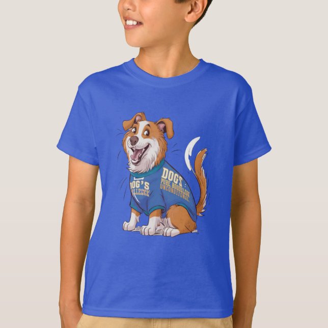 Camiseta El amor del perro es incondicional (Anverso)