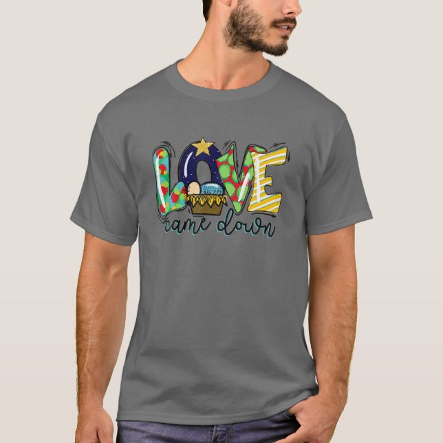 Camiseta El amor del Piel de vaca Leopardo Occidental cayó (Anverso)