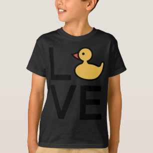 Camiseta El amor Ducks idea muy linda y divertida del
