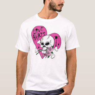 Camiseta El amor duele el cráneo