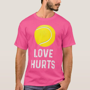 Camiseta El amor duele el divertido tenis unisex