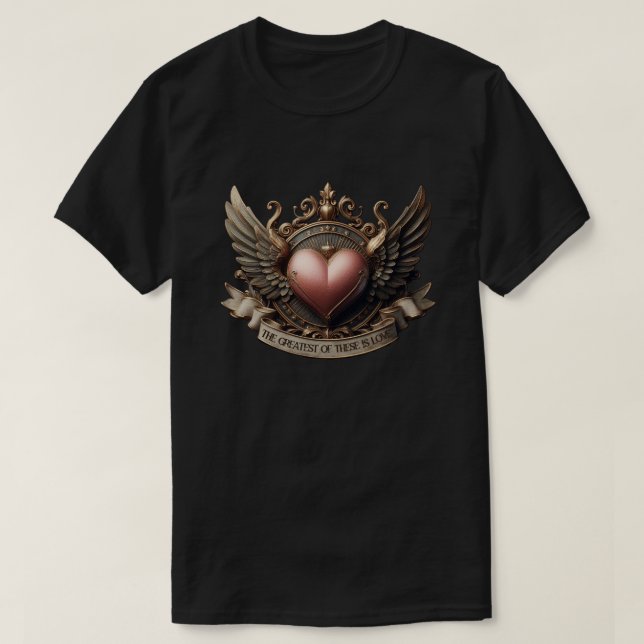 Camiseta El amor, el más grande (Diseño del anverso)