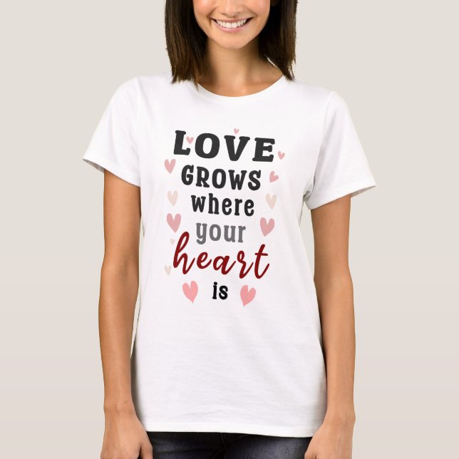 Camiseta El amor en cada estiramiento (Anverso)