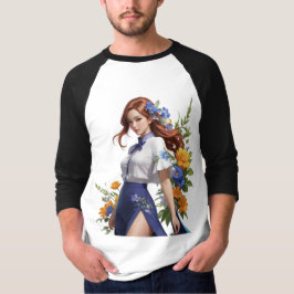Camiseta El amor en flor
