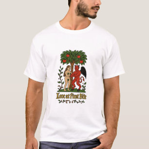 Camiseta El amor en la primera cometa - Meme Medieval Devil