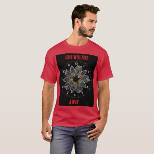 Camiseta El amor encontrará una manera - cita de Lord Byron