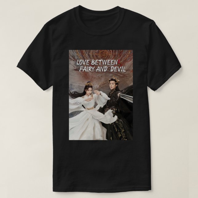 Camiseta El Amor Entre El Hada Y El Cuaderno De Espiral Dia (Diseño del anverso)