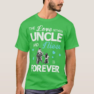 Camiseta El Amor Entre El Tío Y La Niña Para Siempre Feliz