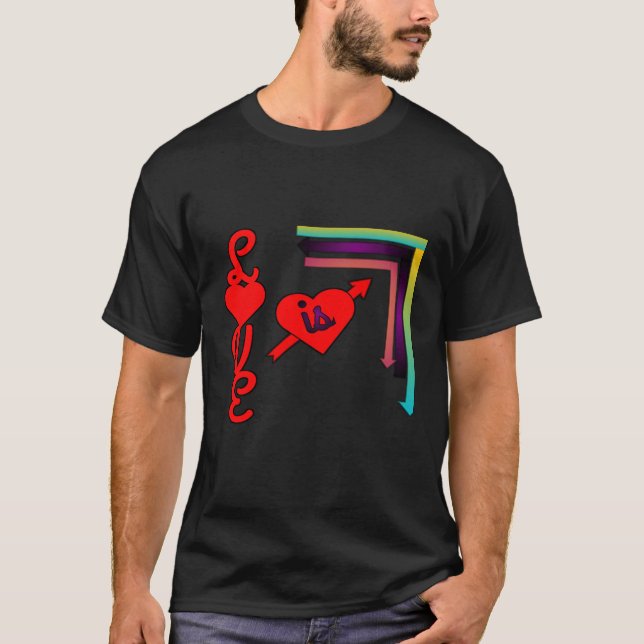 Camiseta El amor es (Anverso)