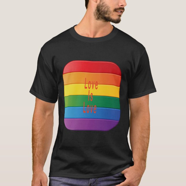 Camiseta El amor es amor (Anverso)