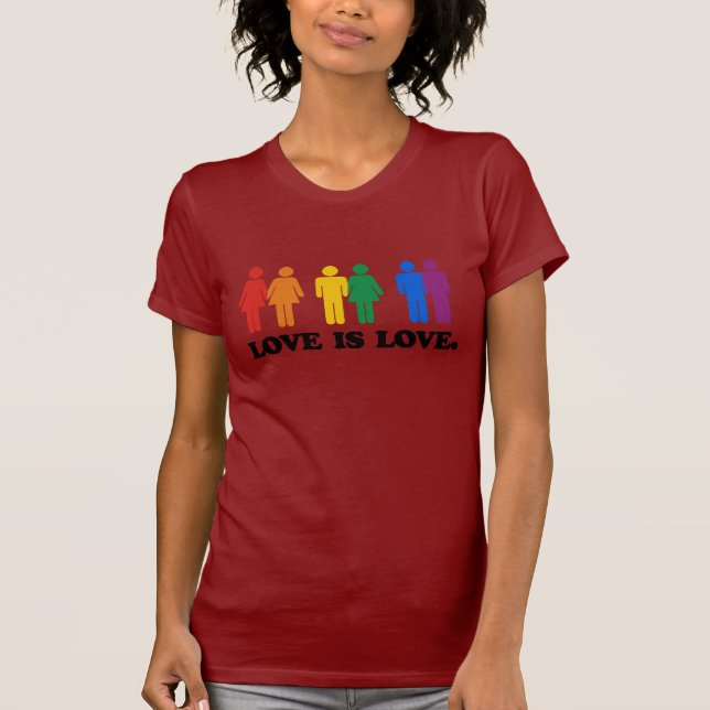 Camiseta El amor es amor (Anverso)