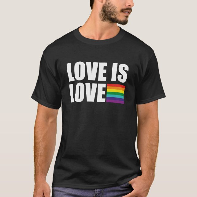 Camiseta El amor es amor (Anverso)
