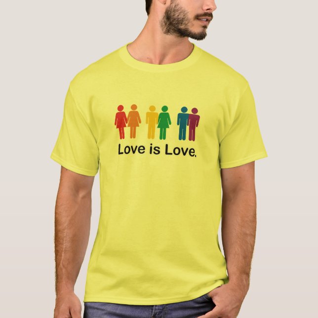 Camiseta El amor es amor (Anverso)