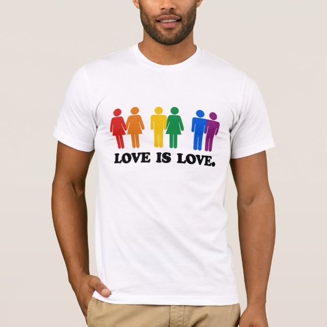 Camiseta El amor es amor (Anverso)