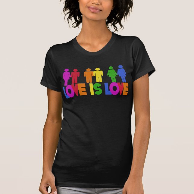 Camiseta El amor es amor (Anverso)