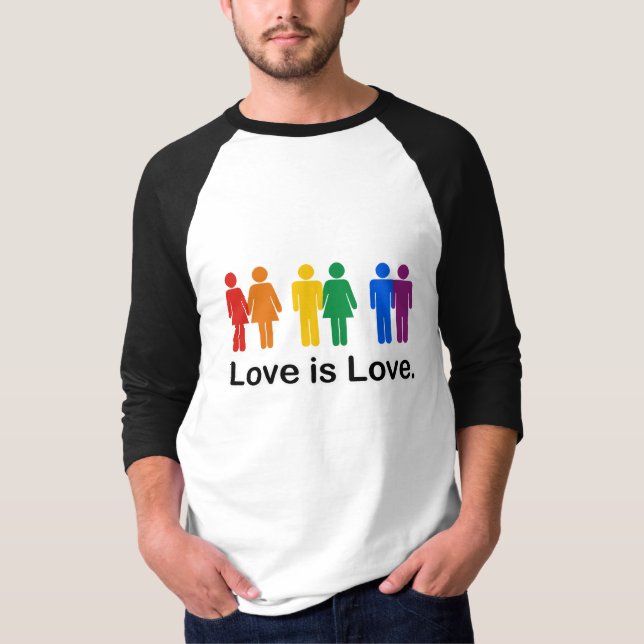 Camiseta El amor es amor (Anverso)