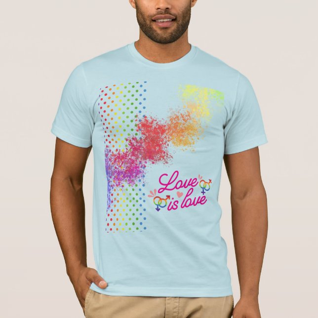 Camiseta El amor es amor (Anverso)