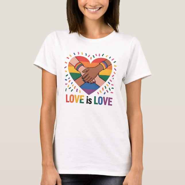 Camiseta El amor es amor (Anverso)
