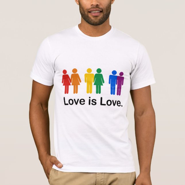 Camiseta El amor es amor (Anverso)