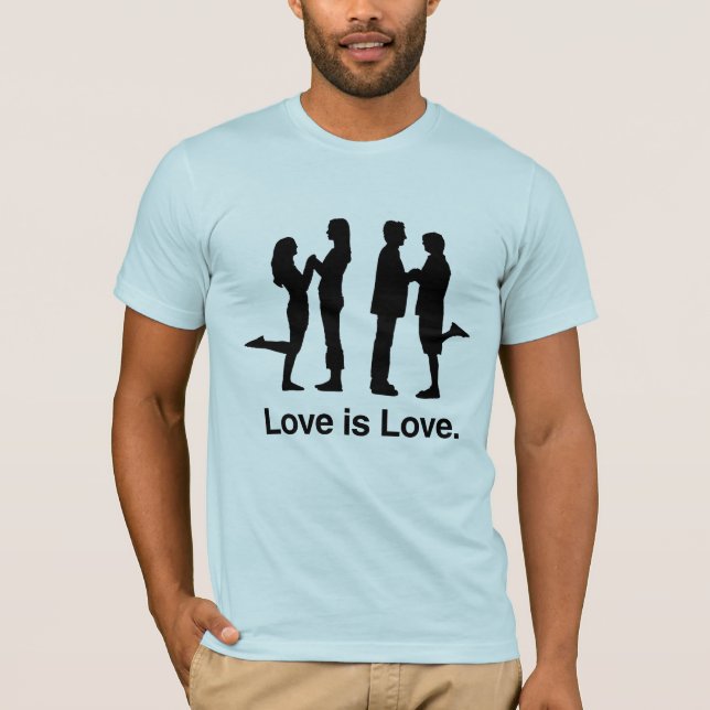 Camiseta El amor es amor (Anverso)