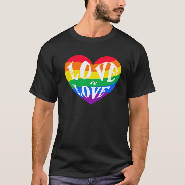 Camiseta El amor es amor (Anverso)