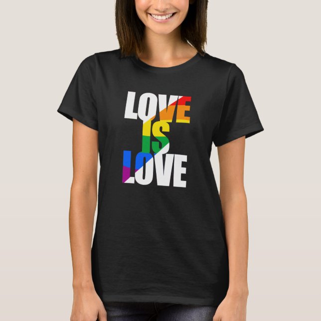 CAMISETA EL AMOR ES AMOR (Anverso)