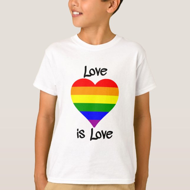 Camiseta El amor es amor (Anverso)