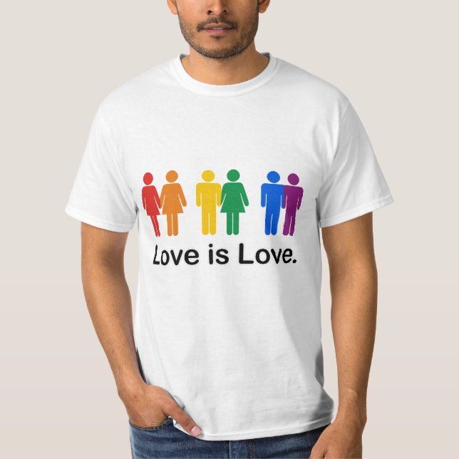Camiseta El amor es amor (Anverso)
