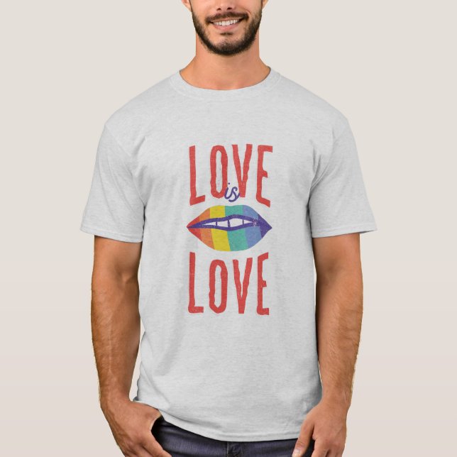 Camiseta El amor es amor (Anverso)