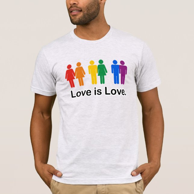 Camiseta El amor es amor (Anverso)