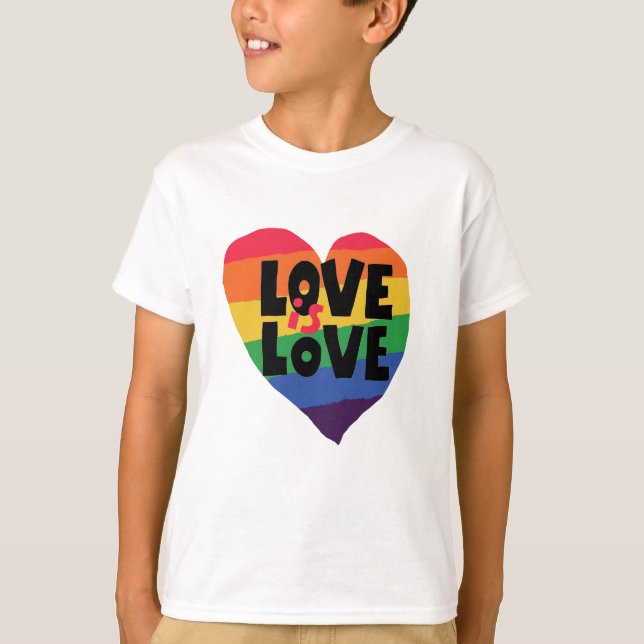 Camiseta El amor es amor (Anverso)