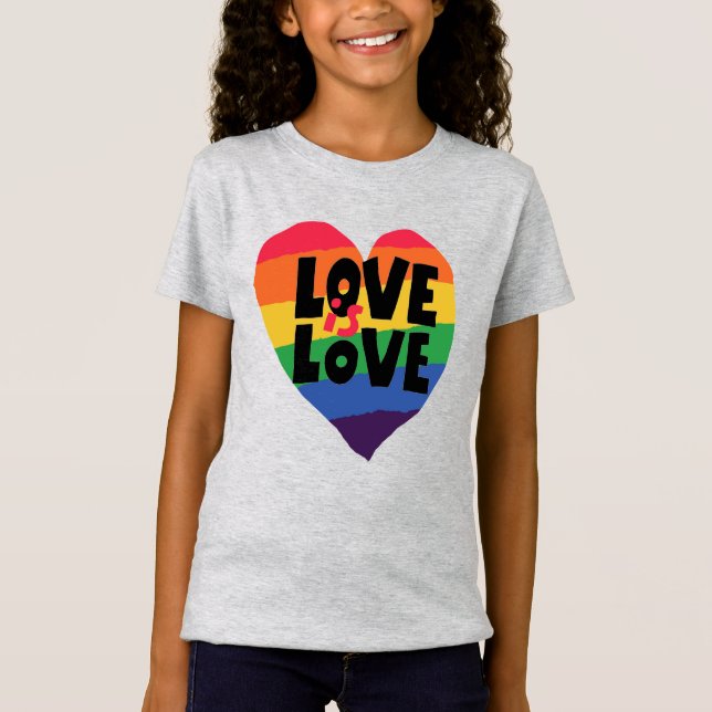 Camiseta El amor es amor (Anverso)