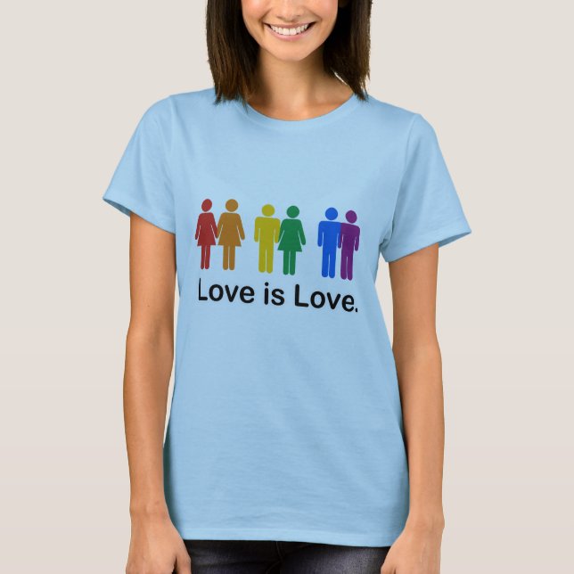 Camiseta El amor es amor (Anverso)