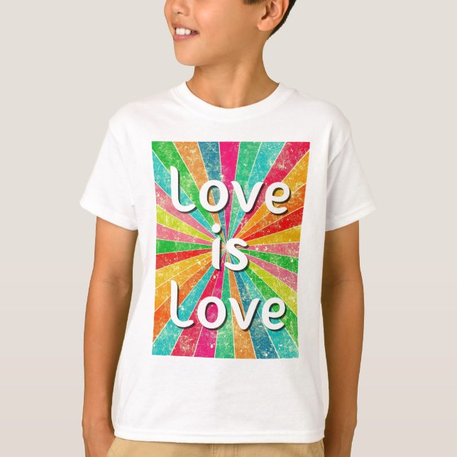 Camiseta El amor es amor (Anverso)