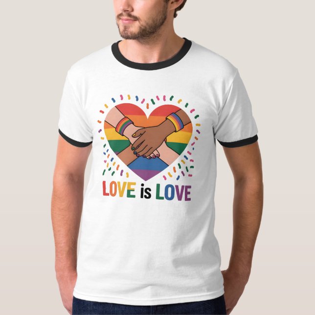 Camiseta El amor es amor (Anverso)