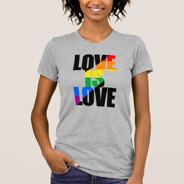 CAMISETA EL AMOR ES AMOR (Anverso)