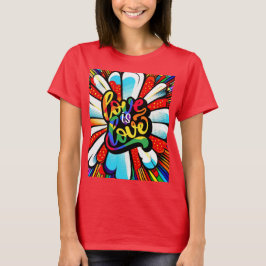 Camiseta El amor es amor