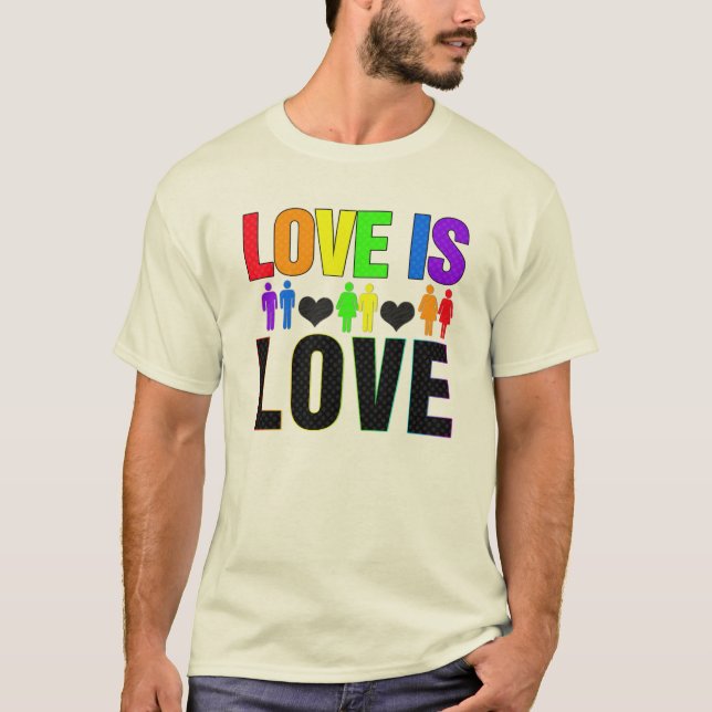 Camiseta El amor es amor (Anverso)