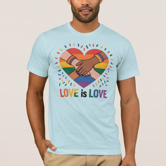 Camiseta El amor es amor (Anverso)