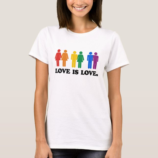 Camiseta El amor es amor (Anverso)