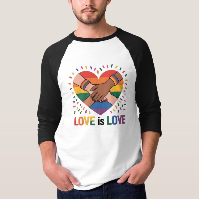 Camiseta El amor es amor (Anverso)