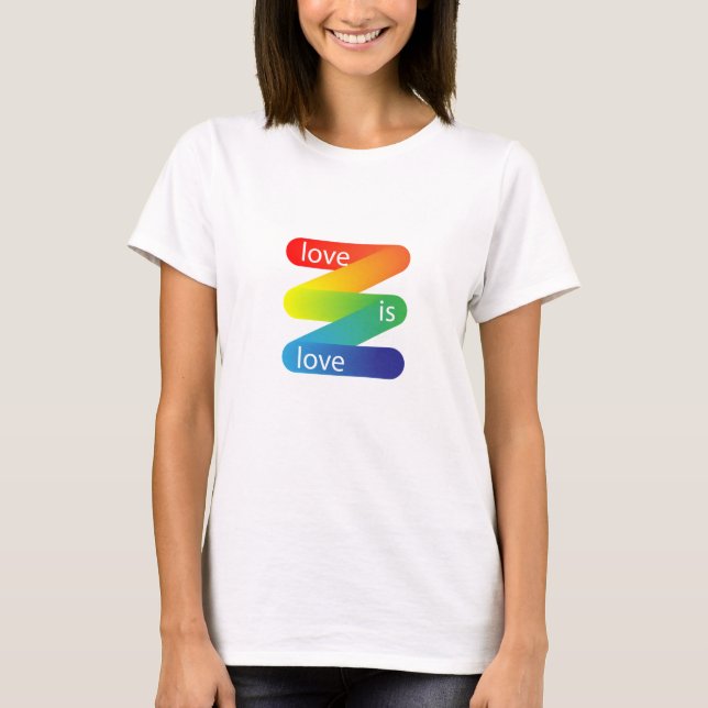 Camiseta El amor es amor (Anverso)