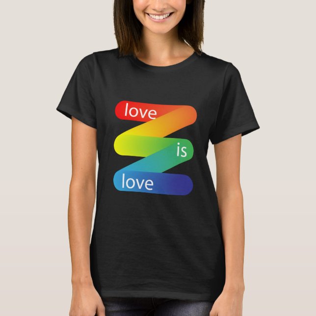 Camiseta El amor es amor (Anverso)