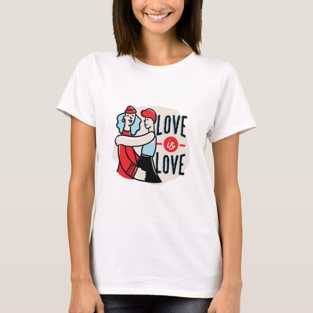 Camiseta El amor es amor (Anverso)